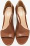 Gianvito Rossi Pre-owned Leather sandals Brown Dames - Thumbnail 1