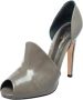 Gianvito Rossi Pre-owned Leather sandals Gray Dames - Thumbnail 1