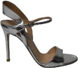 Gianvito Rossi Pre-owned Leather sandals Gray Dames