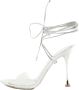 Gianvito Rossi Pre-owned Leather sandals Gray Dames - Thumbnail 1