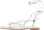 Gianvito Rossi Pre-owned Leather sandals Gray Dames - Thumbnail 1