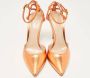 Gianvito Rossi Pre-owned Leather sandals Orange Dames - Thumbnail 1