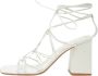 Gianvito Rossi Pre-owned Leather sandals White Dames - Thumbnail 1