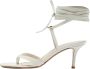 Gianvito Rossi Pre-owned Leather sandals White Dames - Thumbnail 1