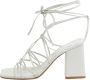 Gianvito Rossi Pre-owned Leather sandals White Dames - Thumbnail 1