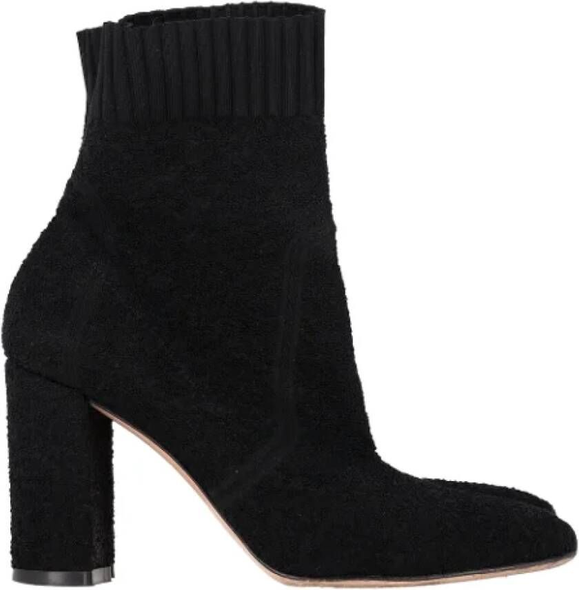 Gianvito Rossi Pre-owned Polyester boots Black Dames