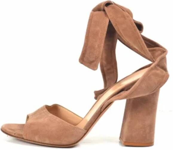 Gianvito Rossi Pre-owned Sandalen Brown Dames