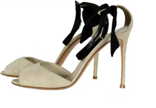 Gianvito Rossi Pre-owned Sandalen White Dames