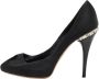 Gianvito Rossi Pre-owned Satin heels Black Dames - Thumbnail 1