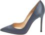 Gianvito Rossi Pre-owned Satin heels Blue Dames - Thumbnail 1