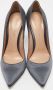 Gianvito Rossi Pre-owned Satin heels Gray Dames - Thumbnail 1