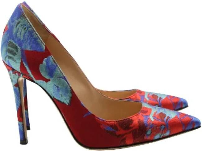 Gianvito Rossi Pre-owned Silk heels Multicolor Dames