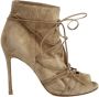 Gianvito Rossi Pre-owned Suede boots Beige Dames - Thumbnail 1