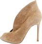 Gianvito Rossi Pre-owned Suede boots Beige Dames - Thumbnail 1