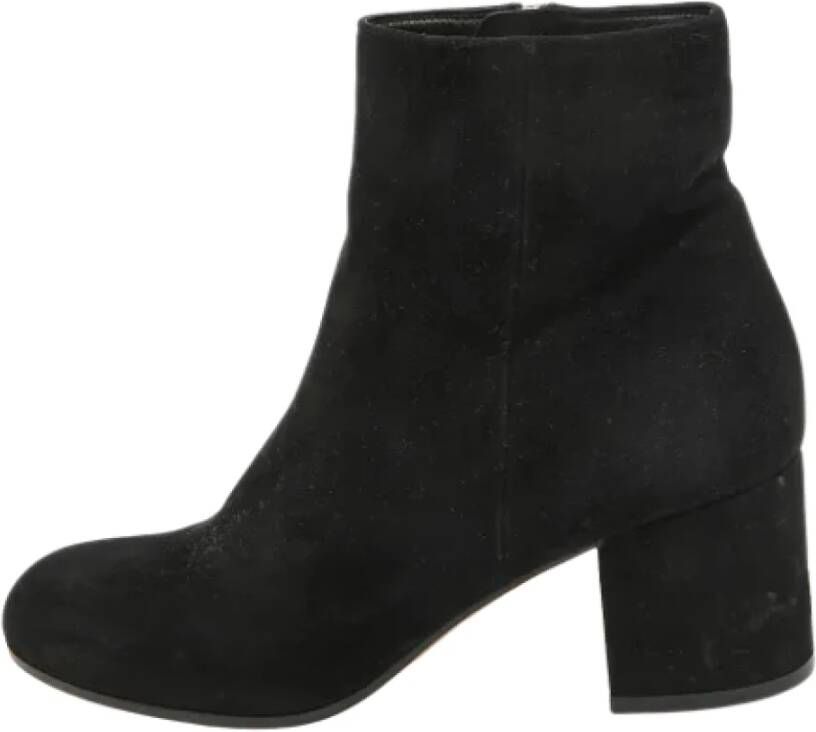 Gianvito Rossi Pre-owned Suede boots Black Dames