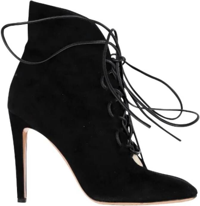 Gianvito Rossi Pre-owned Suede boots Black Dames