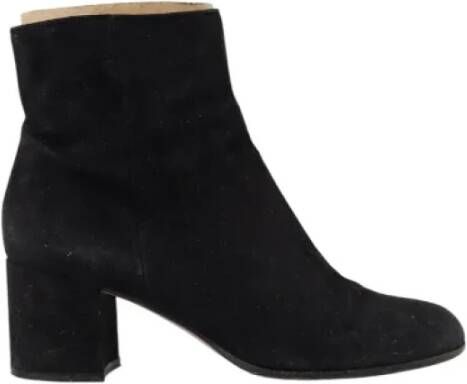 Gianvito Rossi Pre-owned Suede boots Black Dames