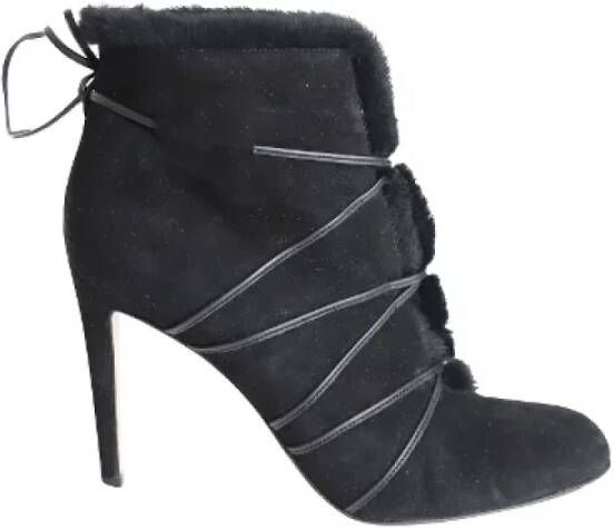 Gianvito Rossi Pre-owned Suede boots Black Dames