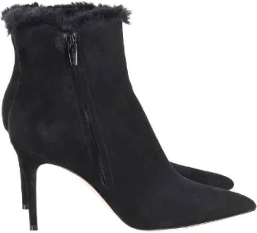 Gianvito Rossi Pre-owned Suede boots Black Dames