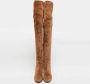 Gianvito Rossi Pre-owned Suede boots Brown Dames - Thumbnail 1