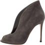 Gianvito Rossi Pre-owned Suede boots Gray Dames - Thumbnail 1