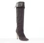 Gianvito Rossi Pre-owned Suede boots Gray Dames - Thumbnail 1