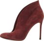 Gianvito Rossi Pre-owned Suede boots Red Dames - Thumbnail 1