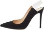 Gianvito Rossi Pre-owned Suede heels Black Dames - Thumbnail 1