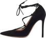 Gianvito Rossi Pre-owned Suede heels Black Dames - Thumbnail 1