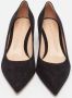 Gianvito Rossi Pre-owned Suede heels Black Dames - Thumbnail 1