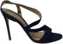 Gianvito Rossi Pre-owned Suede heels Blue Dames - Thumbnail 1