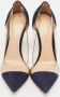 Gianvito Rossi Pre-owned Suede heels Blue Dames - Thumbnail 1