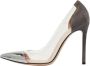 Gianvito Rossi Pre-owned Suede heels Gray Dames - Thumbnail 1