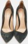 Gianvito Rossi Pre-owned Suede heels Green Dames - Thumbnail 1