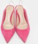 Gianvito Rossi Pre-owned Suede heels Pink Dames - Thumbnail 1