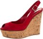 Gianvito Rossi Pre-owned Suede sandals Red Dames - Thumbnail 1