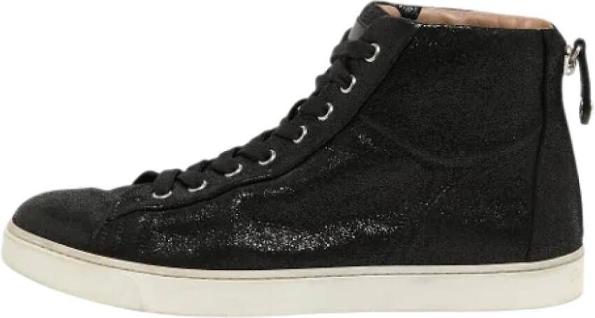 Gianvito Rossi Pre-owned Suede sneakers Black Dames