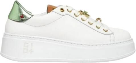 Gio+ Kleurrijke Stijlvolle Sneakers White Dames