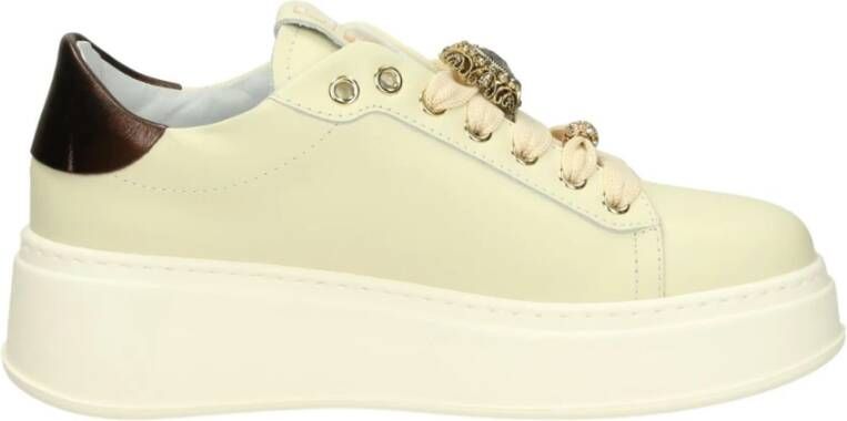 Gio+ Lage Sneakers Beige Dames