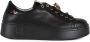 Gio+ Leren Sneakers Pia258A Black Dames - Thumbnail 1