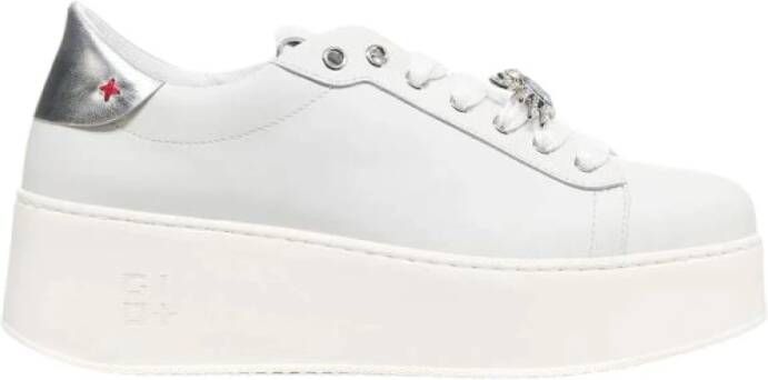 Gio+ Stijlvolle Sneakers voor Mannen en Vrouwen White Dames