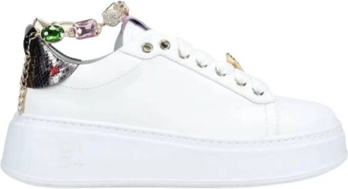 Gio+ Stijlvolle Sneakers voor Mannen en Vrouwen White Dames