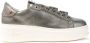 Gio+ Zilveren Leren Sneakers met Decoratieve Details Gray Dames - Thumbnail 1