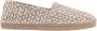 Giorgio Armani Beige Espadrilles All-over Print Rope Detail Beige Heren - Thumbnail 1