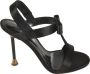 Giorgio Armani Stijlvolle Sandalen voor de Zomer Black Dames - Thumbnail 1