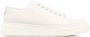 Giorgio Armani Witte Leren Sneakers Elegant Platte White Heren - Thumbnail 1