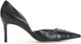 Giorgio Armani Zwarte Leren Pumps Elegante Hakken Black Dames - Thumbnail 1