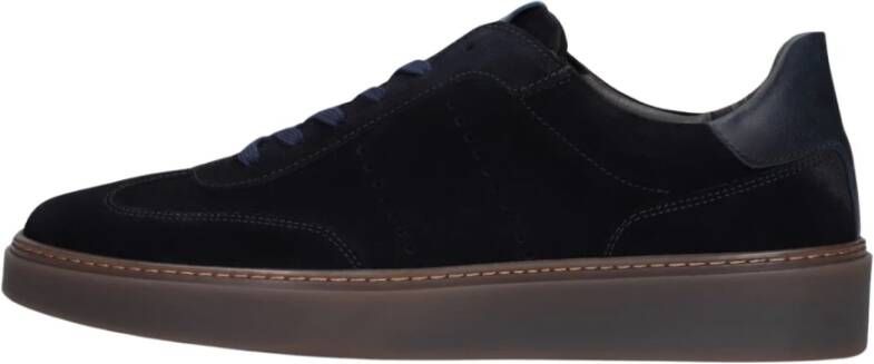 Giorgio Blauwe Veterschoenen Stijlvol Model Blue Heren