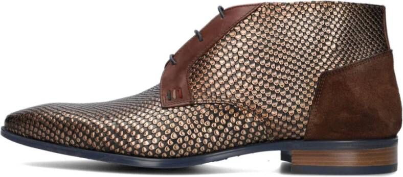 Giorgio Bronskleurige Netteschoenen 964184 Brown Heren