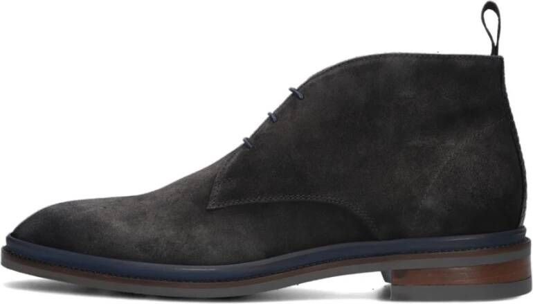 Giorgio Elegante Schoenen met Reptieldetail Gray Heren